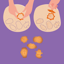 Lade das Bild in den Galerie-Viewer, Legami 5er-Set Keksausstecher - Halloween 2025