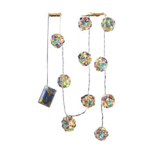 Lade das Bild in den Galerie-Viewer, LED-Lichterkette mit 10 irisierenden Lichtern, 130 cm
