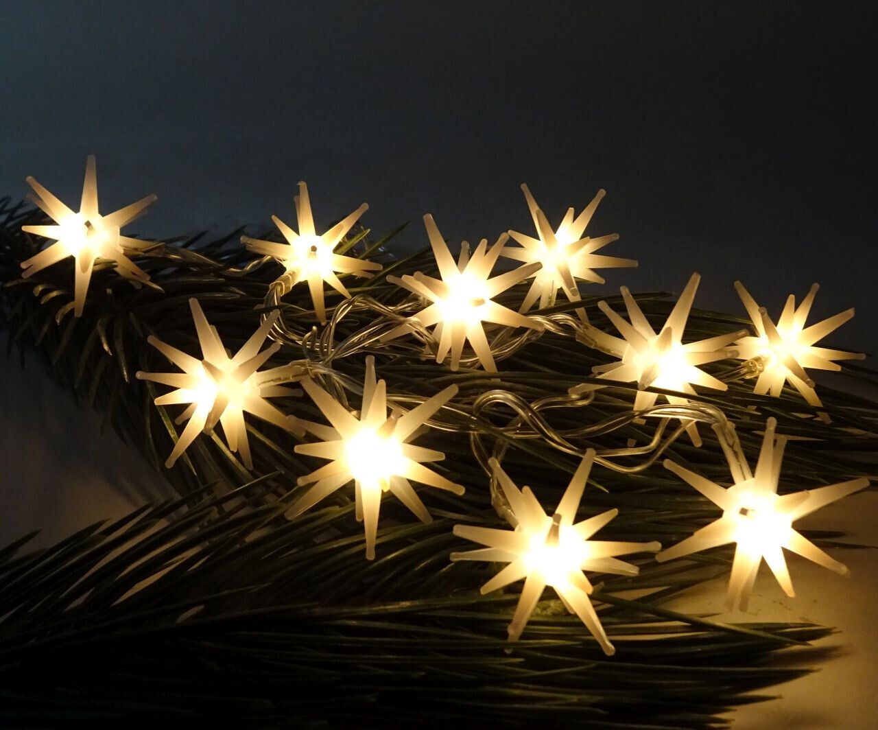 LED-Lichterkette mit 10 Mini-Sternen, 130 cm – Shoppen Im Kaufrausch