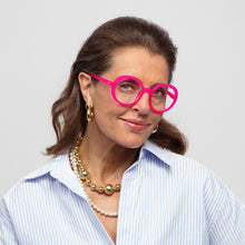 Lade das Bild in den Galerie-Viewer, Looplabb Lesebrille "Jane", Neon Pink
