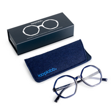 Lade das Bild in den Galerie-Viewer, Looplabb Lesebrille "Lolita", Blue Marine
