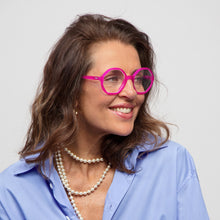 Lade das Bild in den Galerie-Viewer, Looplabb Lesebrille "Lolita", Hot Pink