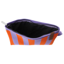 Lade das Bild in den Galerie-Viewer, Tasche "Billie", flieder-orange gestreift