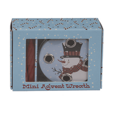 Lade das Bild in den Galerie-Viewer, Mini-Adventskranz "Schneemann"