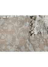 Lade das Bild in den Galerie-Viewer, Musselin-Decke "Fauna" beige, 140 x 200 cm