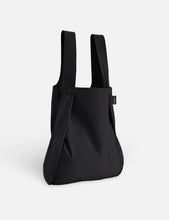 Lade das Bild in den Galerie-Viewer, Notabag 2-in-1 Tasche/Rucksack, schwarz