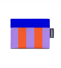 Lade das Bild in den Galerie-Viewer, Notabag faltbare Tasche, rot/lila gestreift