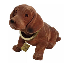 Lade das Bild in den Galerie-Viewer, Original Wackeldackel groß, braun