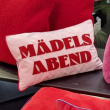 Lade das Bild in den Galerie-Viewer, pad Kissenhülle "Mädelsabend", 30x50 cm