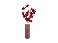 Lade das Bild in den Galerie-Viewer, Vase "Bird on Branch" altrosa, 27 cm