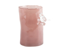 Lade das Bild in den Galerie-Viewer, Vase "Bird on Branch" altrosa, 15 cm