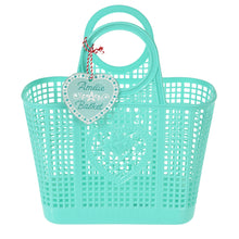 Lade das Bild in den Galerie-Viewer, Korbtasche "Amélie", aqua