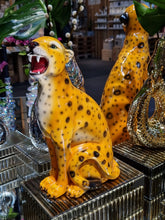 Lade das Bild in den Galerie-Viewer, Gift Company Deko-Figur "Leopard" orange, 51 cm