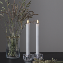 Lade das Bild in den Galerie-Viewer, 2er-Set LED-Kerzen 24 cm, weiß