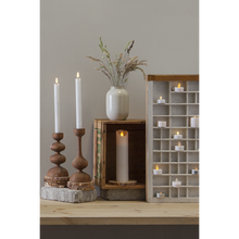 Lade das Bild in den Galerie-Viewer, 2er-Set LED-Kerzen 24 cm, weiß