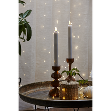 Lade das Bild in den Galerie-Viewer, 2er-Set LED-Kerzen 24 cm, weiß