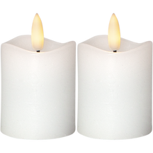 Lade das Bild in den Galerie-Viewer, 2er-Set LED-Votivkerzen, weiß