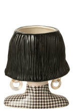 Lade das Bild in den Galerie-Viewer, Vase Frauenkopf "Sixties Girl"