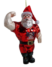 Lade das Bild in den Galerie-Viewer, Weihnachtsanhänger "Santa Bodybuilder"