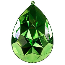 Lade das Bild in den Galerie-Viewer, XL-Anhänger "Diamant" Tropfen grün, 16x26 cm