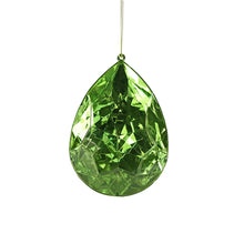 Lade das Bild in den Galerie-Viewer, XL-Anhänger "Diamant" Tropfen grün, 13x19 cm