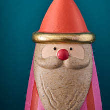 Lade das Bild in den Galerie-Viewer, Deko-Figur "Santa", rosa-orange gestreift