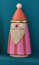 Lade das Bild in den Galerie-Viewer, Deko-Figur "Santa", rosa-orange gestreift