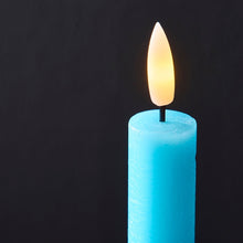 Lade das Bild in den Galerie-Viewer, 4er Set LED-Kerzen, blau