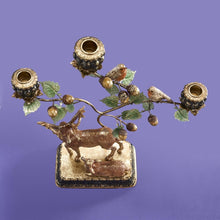 Lade das Bild in den Galerie-Viewer, Kerzenhalter "Hirsche", 46 cm