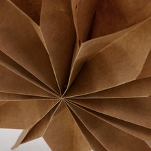 Lade das Bild in den Galerie-Viewer, House Doctor Papierstern "Capella", 50 cm braun