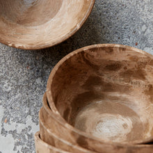 Lade das Bild in den Galerie-Viewer, House Doctor 4er-Set Schalen "Serveur", braun