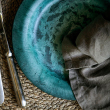 Lade das Bild in den Galerie-Viewer, House Doctor 4er-Set Teller "Serveur", grün 18 cm