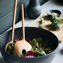 Lade das Bild in den Galerie-Viewer, House Doctor Salatbesteck "Grabi", Teakholz