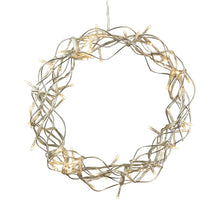 Lade das Bild in den Galerie-Viewer, LED-Kranz mit 60 Lichtern, 30 cm