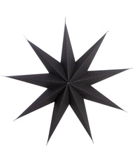 Lade das Bild in den Galerie-Viewer, House Doctor Papierstern "9 Point" schwarzbraun, 45 cm