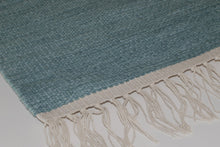 Lade das Bild in den Galerie-Viewer, Aspegren Teppich "Melange" 70 x 130 cm, Ocean