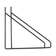 Lade das Bild in den Galerie-Viewer, House Doctor 2er-Set Regalträger "Apart", schwarz