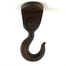 Lade das Bild in den Galerie-Viewer, beweglicher Deckenhaken aus Gusseisen, groß