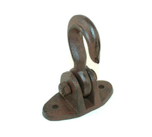Lade das Bild in den Galerie-Viewer, beweglicher Deckenhaken aus Gusseisen, groß