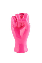Lade das Bild in den Galerie-Viewer, Kerzenhalter "F*ck You!", pink