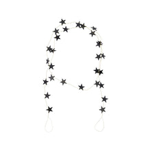 Lade das Bild in den Galerie-Viewer, House Doctor Girlande "Stars", schwarz