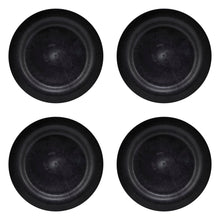 Lade das Bild in den Galerie-Viewer, House Doctor 4er-Set Teller "Serveur", schwarz 24 cm
