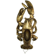 Lade das Bild in den Galerie-Viewer, Ansicht der Deko-Schale in Form eines Hummers von oben.