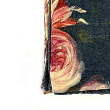 Lade das Bild in den Galerie-Viewer, Detail der Velour-Struktur des Stoffs der Imbarro Wohndecke "Lady Rose".