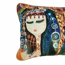 Lade das Bild in den Galerie-Viewer, Imbarro Kissen "Elvira", 35 x 70 cm