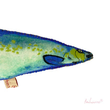 Lade das Bild in den Galerie-Viewer, Imbarro Kissen "Fish La Palma", 52 x 14 cm