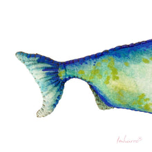 Lade das Bild in den Galerie-Viewer, Imbarro Kissen "Fish La Palma", 52 x 14 cm
