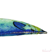 Lade das Bild in den Galerie-Viewer, Imbarro Kissen "Fish La Palma", 52 x 14 cm