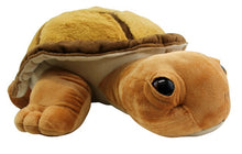 Lade das Bild in den Galerie-Viewer, XXL Plüsch-Schildkröte braun, 85 cm