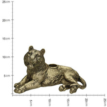 Lade das Bild in den Galerie-Viewer, Kerzenhalter "Tiger", gold